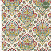 Damask Zarafeti Desenli Dijital Baskılı Kumaş